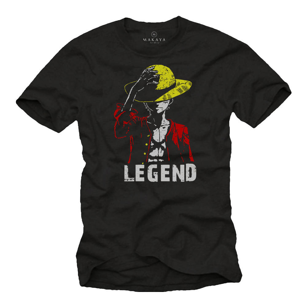 Ruffy T-Shirt - Legendary Nerd Shirts - Funny Gifts for Men black S-XXXXXL - 1.jpg