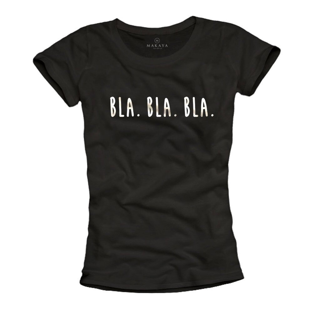 Funny Nerd Tshirts - BLA BLA BLA - Womens Fashion Top Cool T-Shirt design SML - 1.jpg