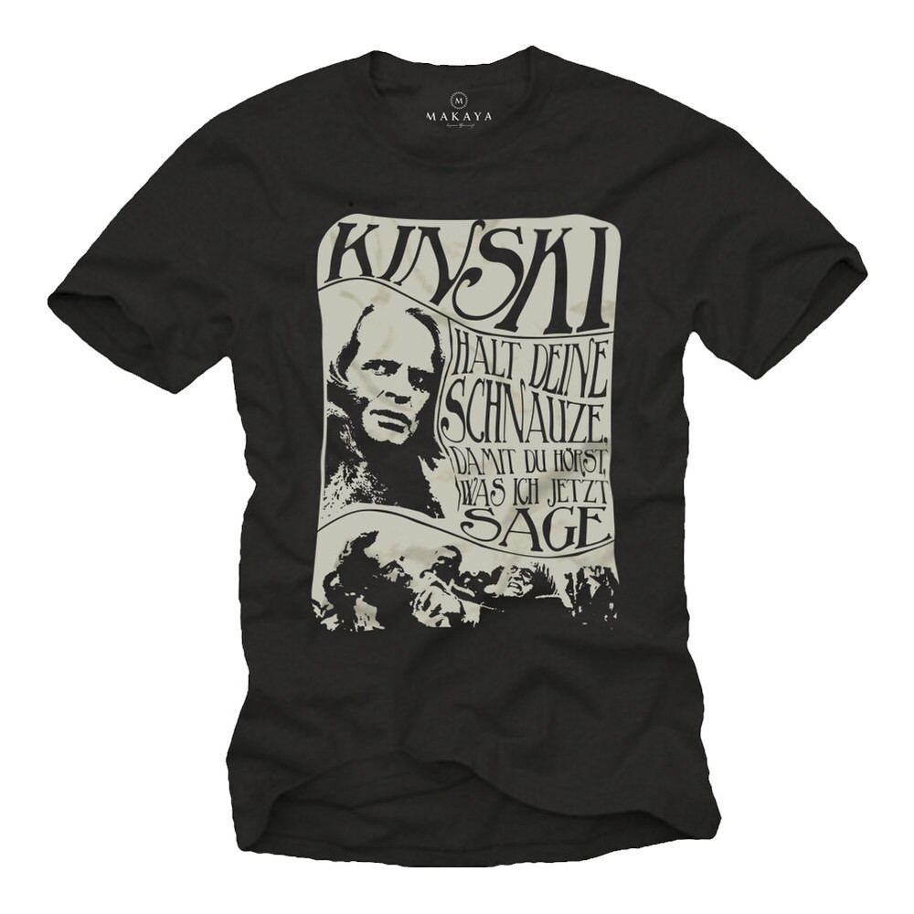 Kinski Slogan T-Shirt black Nerd Gifts for Him S-XXXXXL - 1.jpg