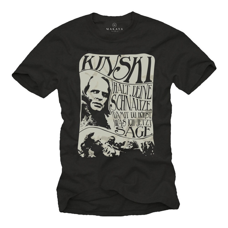 Kinski Slogan T-Shirt black Nerd Gifts for Him S-XXXXXL - 1.jpg