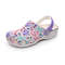 Walt Dissney World 50th Anniversary pattern, Celebrate 50 years All-Over Print Women's Classic Clogs.png
