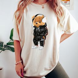 bear shirt,unisex streetwear shirt,handsome bear sweatshirt,cute bear tshirt,cool shirt,unisex graphic tees,boho bear ts
