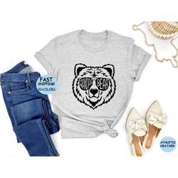 sunglass grandpa bear shirt, grandpa bear sweatshirt, dad shirt, father's day shirt, husband present, family grandpa gif