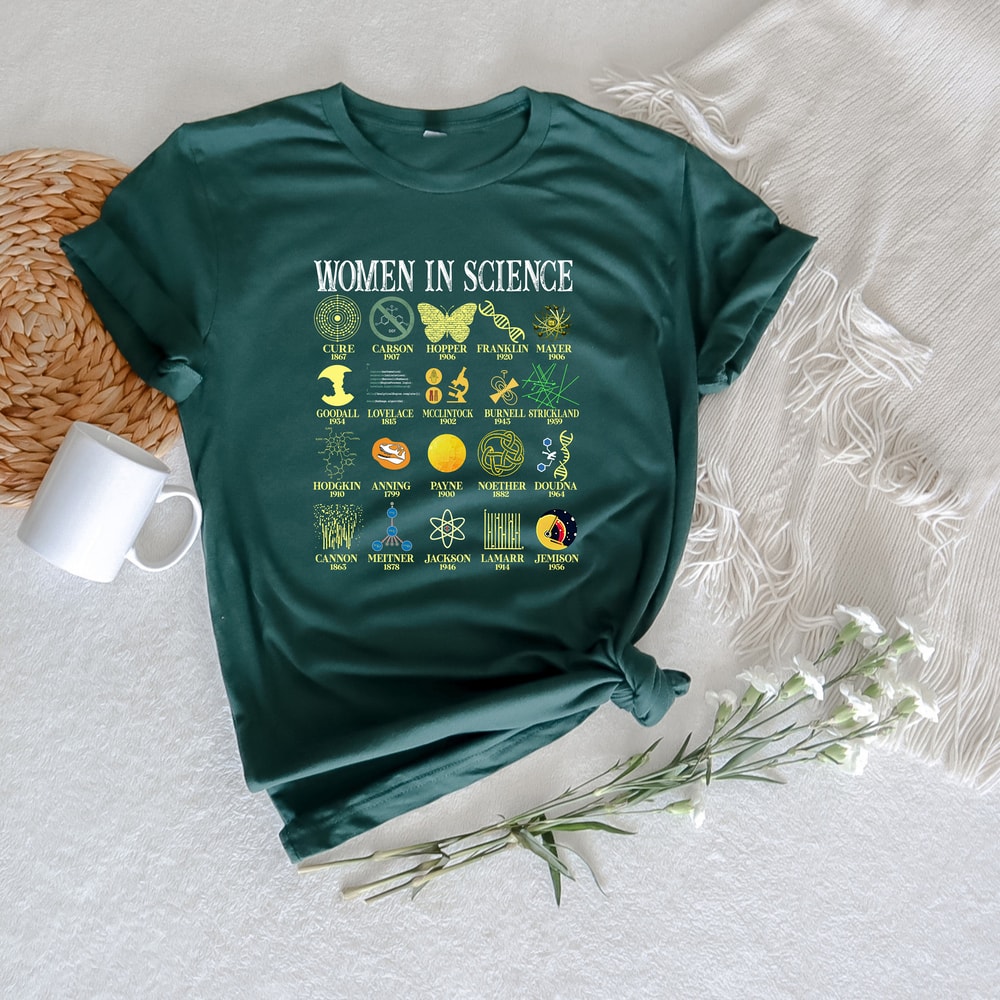 Retro Comfort Woman In Science Shirt, Girl Scientist Shirt, Gift for Scientist, Science Shirt, Preppy Aesthetic Shirt, Scientist Sweatshirts - 2.jpg