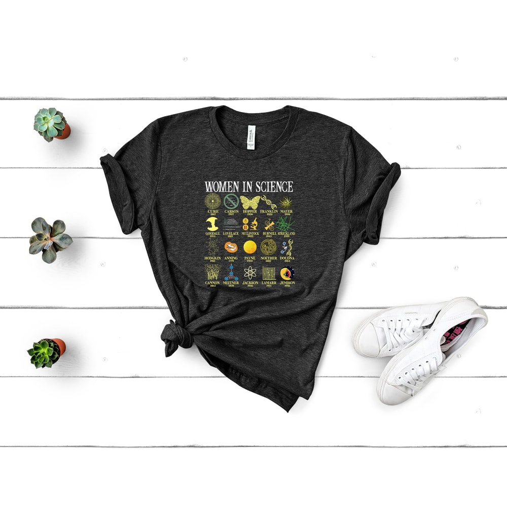 Retro Comfort Woman In Science Shirt, Girl Scientist Shirt, Gift for Scientist, Science Shirt, Preppy Aesthetic Shirt, Scientist Sweatshirts - 3.jpg