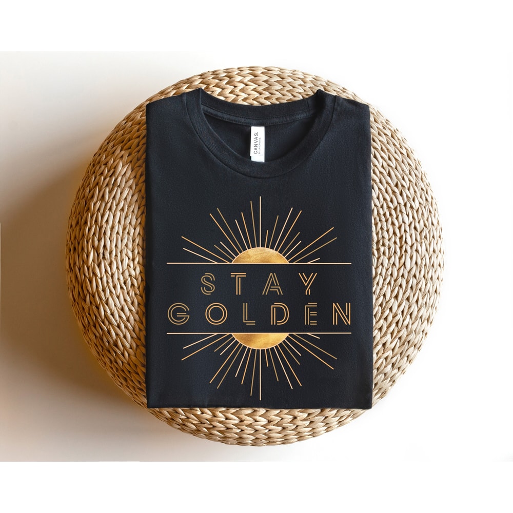 Stay Golden Shirt,Stay Golden Squad,Live Like Golden Shirt,Golden Squad Shirt,Golden Shirt,Unisex Golden Print Shirt,Boho Mystical Shirt Gif - 1.jpg