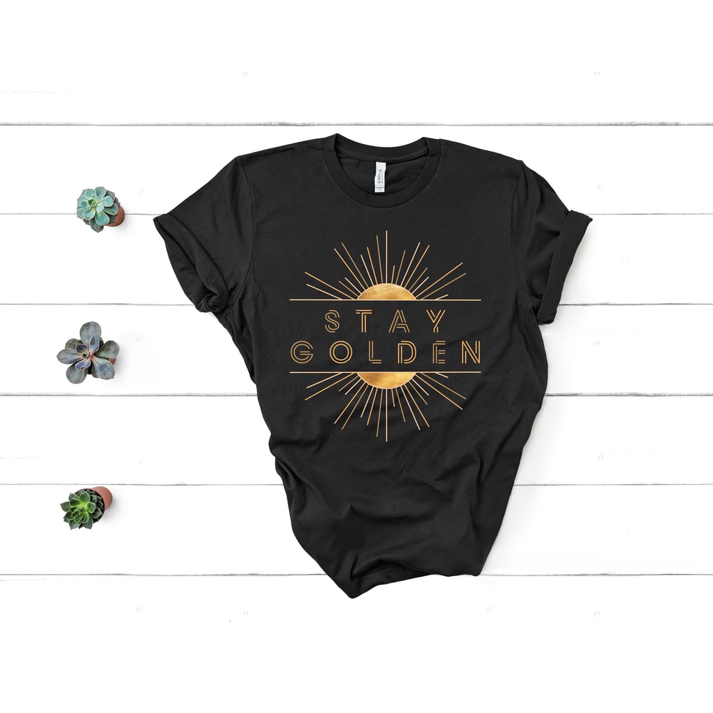 Stay Golden Shirt,Stay Golden Squad,Live Like Golden Shirt,Golden Squad Shirt,Golden Shirt,Unisex Golden Print Shirt,Boho Mystical Shirt Gif - 2.jpg