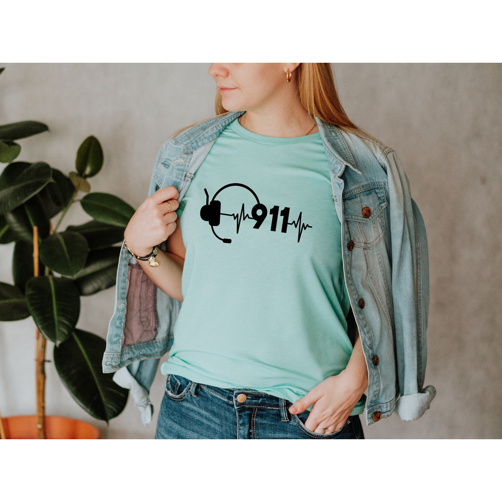 911 Dispatcher Shirt, Emergency Tee, Dispatcher Appreciation Shirt, Dispatcher Gift, First Responders Tee, Dispatcher Tee, Dispatch Week - 1.jpg