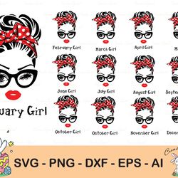 march girl svg, face eys svg, winked eye svg, girl march birthday svg, birthday vector, funny quote svg, svg for cricut