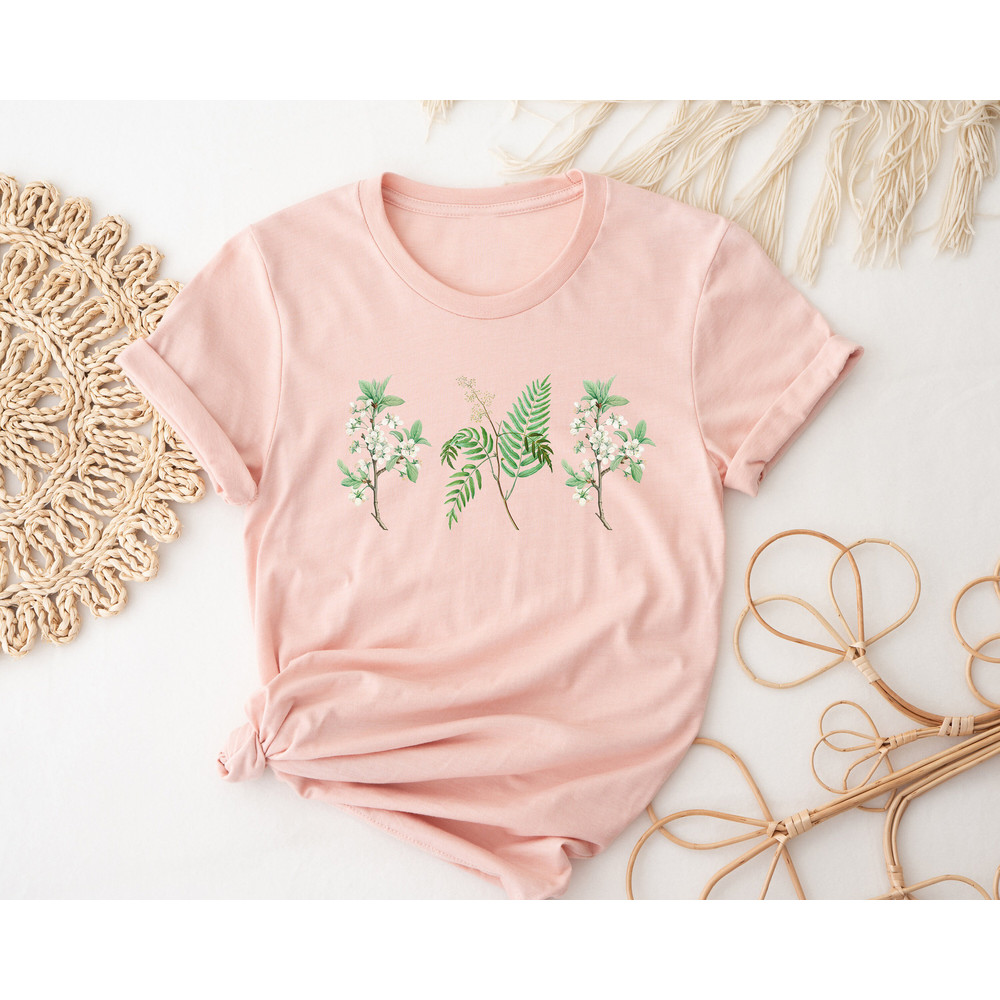 Retro Comfort Wildflowers Shirt, Aesthetic Floral Shirt, Goblincore Flower Tshirt, Trendy Unisex Tee, Y2K Floral Sweatshirt, Flower Crewneck - 3.jpg