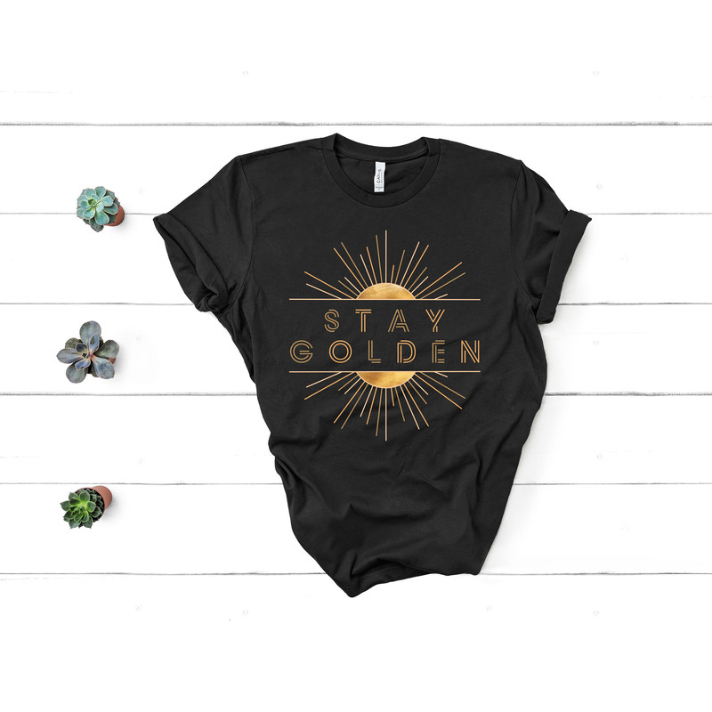 Stay Golden Shirt,Stay Golden Squad,Live Like Golden Shirt,Golden Squad Shirt,Golden Shirt,Unisex Golden Print Shirt,Boho Mystical Shirt Gif - 2.jpg