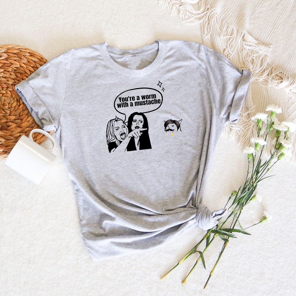 You're A Worm With A Mustache Shit, Funny Tom Sandoval Shirt, Sandoval's A Liar Shirt, Vanderpump Rules Cheating Shirt, Scandoval Shirt - 3.jpg