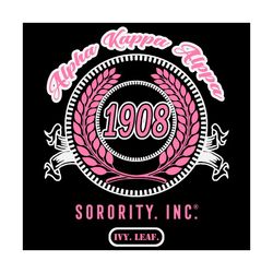 alpha kappa alpha sorority 1908, sorority svg, aka girl gang svg, aka sorority gift, aka sorority svg, aka svg, aka girl