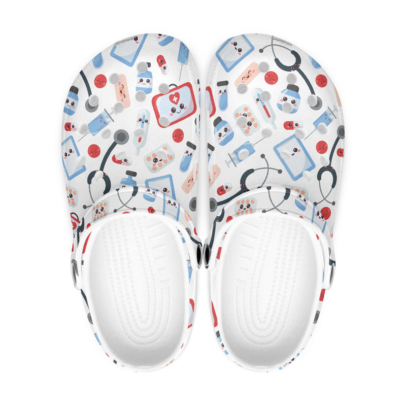 Unisex Shoes Adult, Doctor Sandal, Medical Clogs, Funny Kawaii Slippers, Nurse Gift.jpg