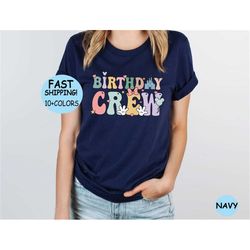 disney birthday crew shirt, disney matching mouse ears shirts, happiest place on earth, most magical birthday tee, birth