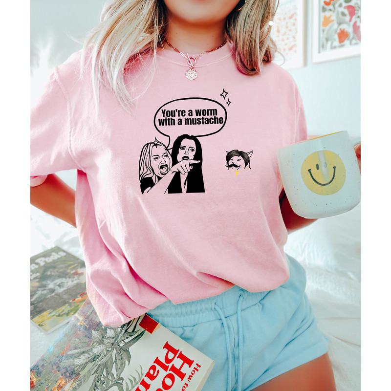 You're A Worm With A Mustache Shit, Funny Tom Sandoval Shirt, Sandoval's A Liar Shirt, Vanderpump Rules Cheating Shirt, Scandoval Shirt - 2.jpg