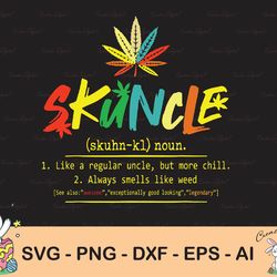 funny uncle weed smoker skuncle marijuana uncle, marijuana supporter gifts, cannabis leaf, cricut,digital download svg/p