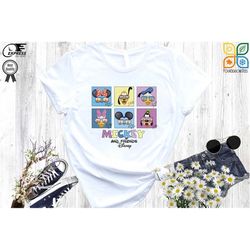 mickey and friends shirt, disney mickey shirt, mickey group shirt, disney trip shirt, mickey family shirt, disneyland sh