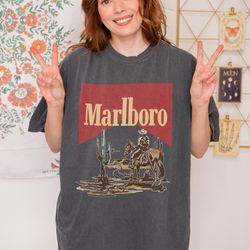 vintage marlboro cowboy wild west premium t-shirt,marlboro cigarettes tee, cowboy apparel, marlboro cowboy shirt, marlbo
