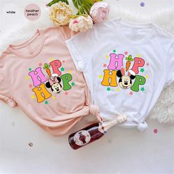 mickey hip hop easter shirt, minnie hip hop easter shirt, hip hop easter shirt, disney bunny shirt, easter matching bunn
