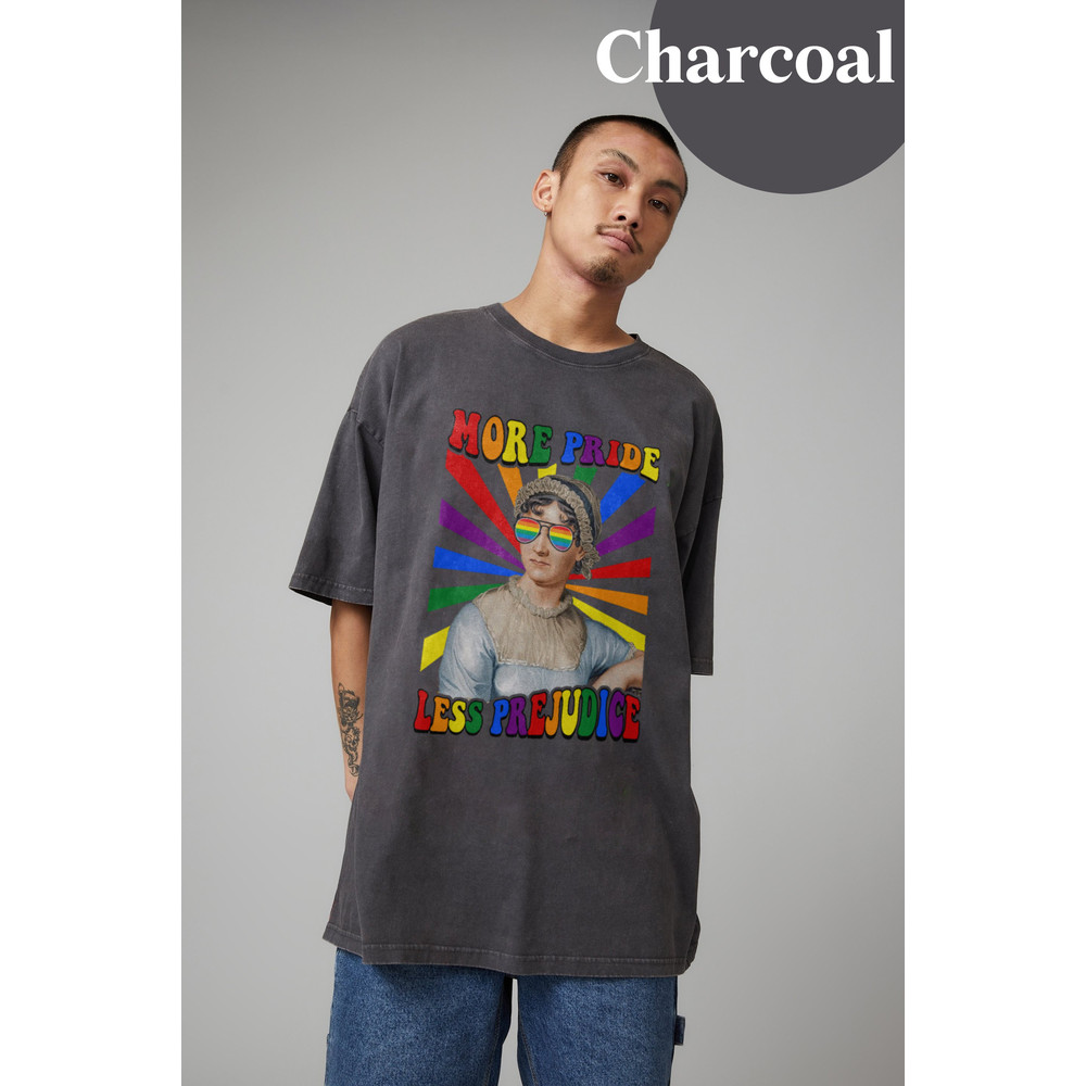 More Pride Less Prejudice Lgbt Shirt, Jane Austen Shirt, Say Gay Shirt, Pride Rainbow Tee LGBTQ Shirt, Pride Month Shirt, Lesbian LGBT Pride - 2.jpg