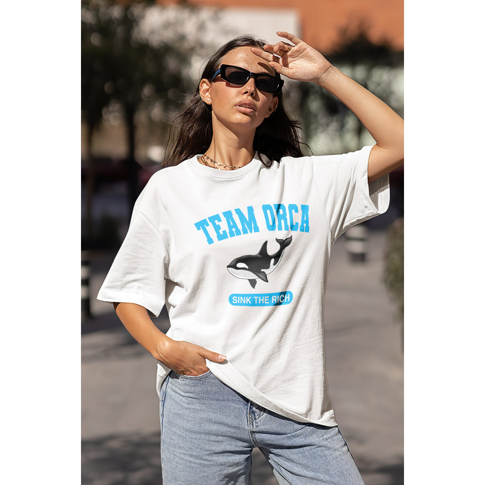 Team Orca Whale Shirt, Sink the Rich Shirt, Meme Funny Animal Revolution Yacht Boats Shirt, Gladys the Yacht-Sinking Orca, Boat Thrower Orca - 5.jpg