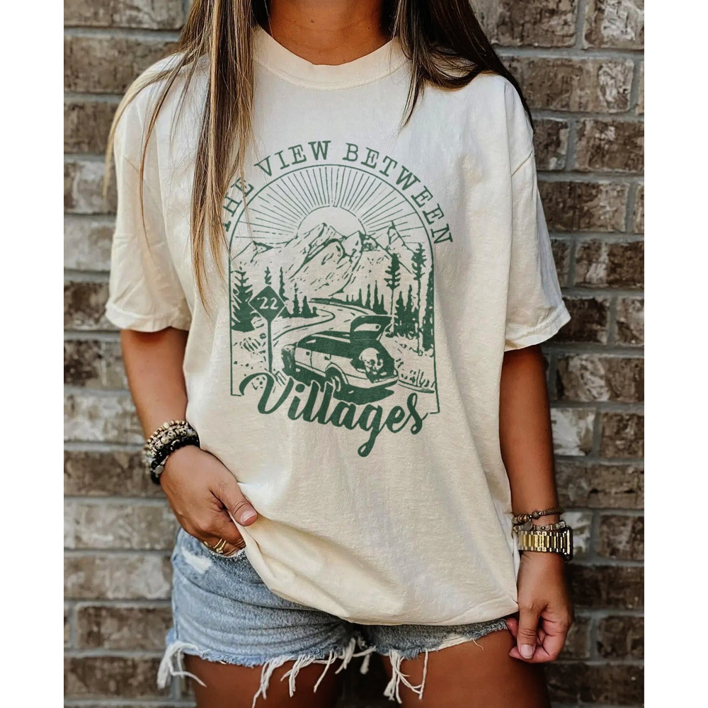 Vintage Stick Season Summer Tour 2023 Tshirt, Sticky Season tour Shirt, The View Between Villages Tshirt, Orange Juice shirt, Folk Pop Music - 1.jpg