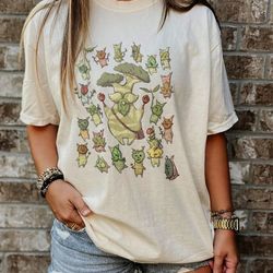 zelda korok shirt, breath of the wild hylia shirt, plant lover sweatshirt, floral sweatshirt, hyrule flora shirt, gamer