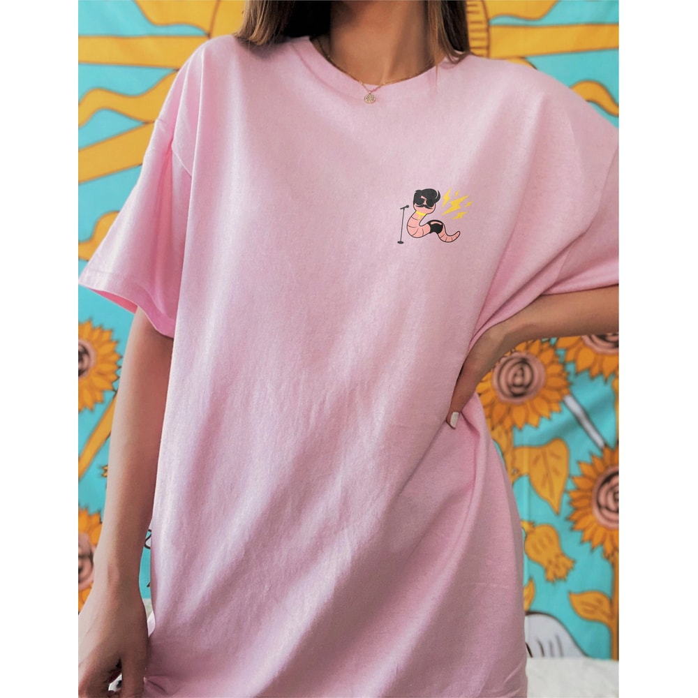 You're A Worm With A Mustache Tee,James Kennedy VPR shirt, Vanderpump Rules, Team Ariana, Bravo, Scandoval, Gift For Her, Sandoval is A Liar - 5.jpg