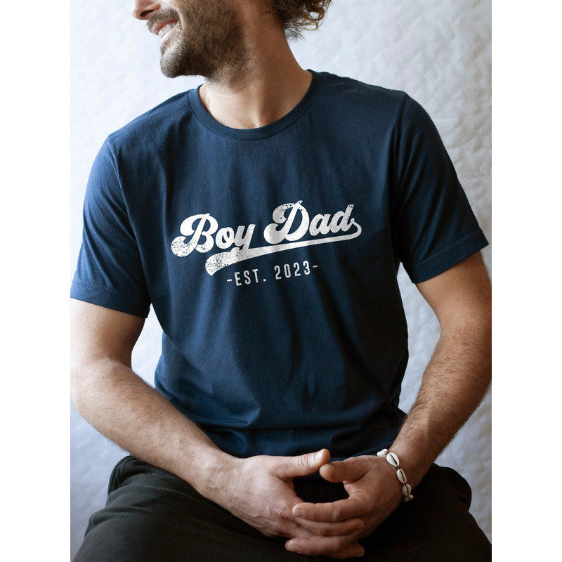 Boy Dad Est Shirt, Boy Dad Shirt, Boy Dad Gift, Fathers Day Gift for Dad of Boys, Father's Day Shirt, Gift for Dad of Son, Gift for Husband - 1.jpg