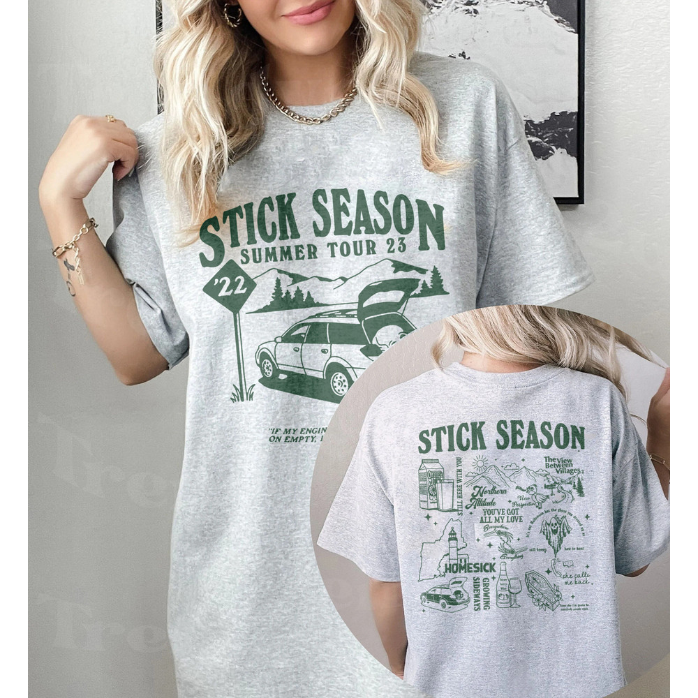 Vintage Stick Season Summer Tour 2023 Tshirt, Sticky Season tour Shirt, The View Between Villages Tshirt, Orange Juice shirt, Folk Pop Music - 4.jpg