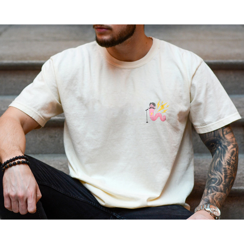 You're A Worm With A Mustache Tee, James Kennedy VPR Tshirt, Vanderpump Rules, Team Ariana, Bravo, Scandoval, Gift For Her, Women's Clothing - 3.jpg