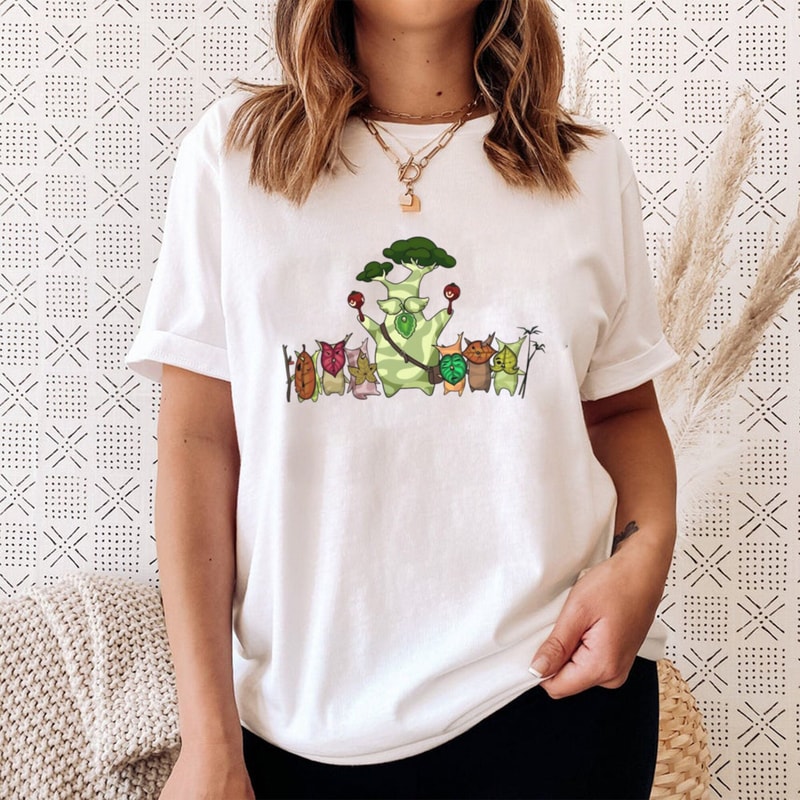Zelda Korok Shirt, Breath of the Wild Hylia Shirt, Plant Lover Sweatshirt, Floral of Hyrule tee, Hyrule Flora Shirt, Gamer Shirt, Trendy Tee - 1.jpg