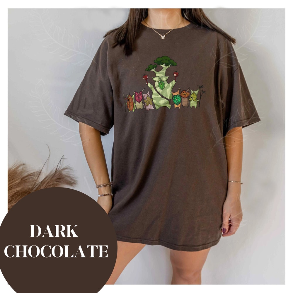 Zelda Korok Shirt, Breath of the Wild Hylia Shirt, Plant Lover Sweatshirt, Floral of Hyrule tee, Hyrule Flora Shirt, Gamer Shirt, Trendy Tee - 4.jpg