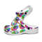 Unisex CrocClogs psychedelic Floral Retro 1970s Vibes Hippie Groovy Retro Floral.jpg