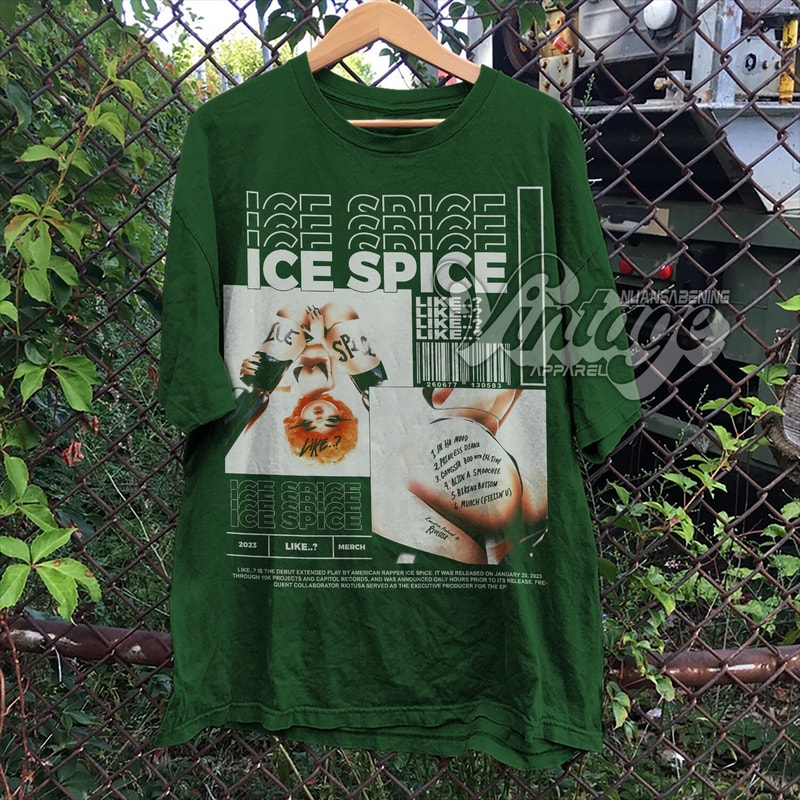 Ice Spice Vintage Bootleg Inspired Tee Graphic Unisex Tee Ice Spice Vintage T-Shirt Ice Spice Like Album shirt - 3.jpg