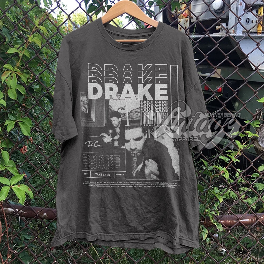 Drake Vintage Bootleg Inspired Tee Graphic Unisex Tee Drake Vintage T-Shirt, Drake Take Care Shirt Drake - Take Care Unisex T Shirt NB - 1.jpg