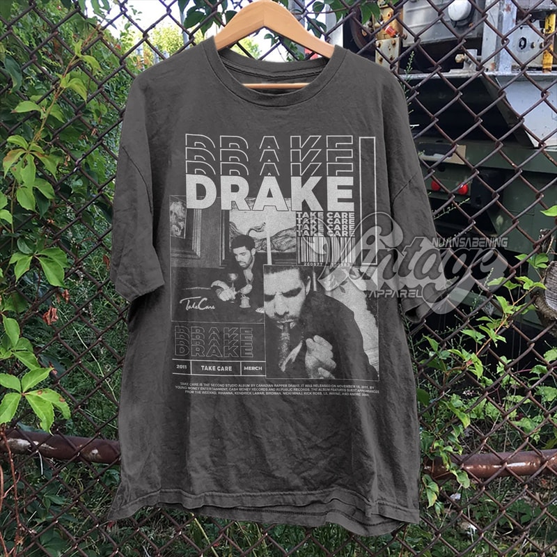 Drake Vintage Bootleg Inspired Tee Graphic Unisex Tee Drake Vintage T-Shirt, Drake Take Care Shirt Drake - Take Care Unisex T Shirt NB - 1.jpg
