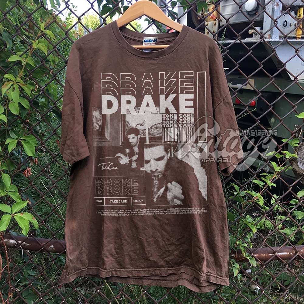 Drake Vintage Bootleg Inspired Tee Graphic Unisex Tee Drake Vintage T-Shirt, Drake Take Care Shirt Drake - Take Care Unisex T Shirt NB - 2.jpg