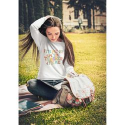 it's me hi i'm the teacher it's me sweatshirt, gift for teacher shirt, i'm the teacher shirt, teacher gift, teacher tee,