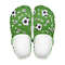 Men's soccer clogs, sporty Crocs shoes, casual shoes, garden shoes, gift for soccer players.jpg