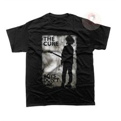 the cure unisex t-shirt - boys don't cry album tee - music band graphic shirt - printed music merch for gift
