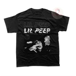 lil peep unisex t-shirt - crybaby album tee - rap music graphic shirt - printed artist poster for gift