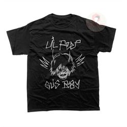 lil peep unisex t-shirt - crybaby album tee - sus boy - rap music graphic shirt - hip hop merch for gift
