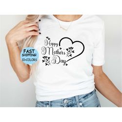 happy mother's day shirt, mommy hearts shirt, mom gift shirt, mother's day shirt, mother's day gift, happy mom shirt, ha