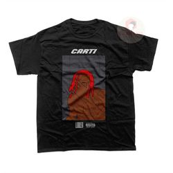 playboi carti unisex t-shirt - rap music graphic tee - opium album shirt - whole lotta red - jordan carter merch