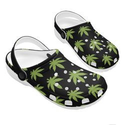 weed clog shoes unisex, weed crocs, stoner crocs, stoner clog shoes, cute, stoner sandals