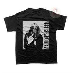 destroy lonely unisex t-shirt - rap music graphic tee - no stylist album shirt - artist poster for gift