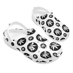 stoner crocs, weed crocs, weed clog shoes unisex, stoner sandals, stoner clog shoes, cute