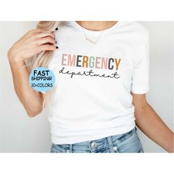 emergency department shirt, emergency nurse shirt, gift for emergency, emergency shirt, registered emergency nurse shirt